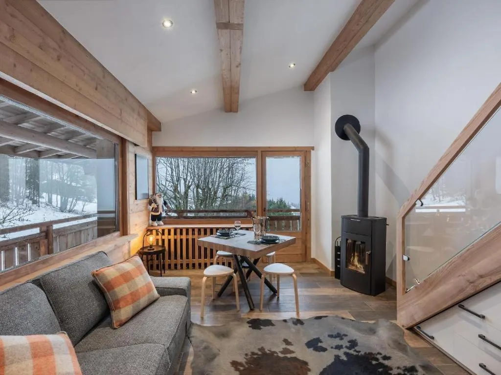 アパート Elegance Alpine - Proche Centre De Megeveアパートメント フランス
